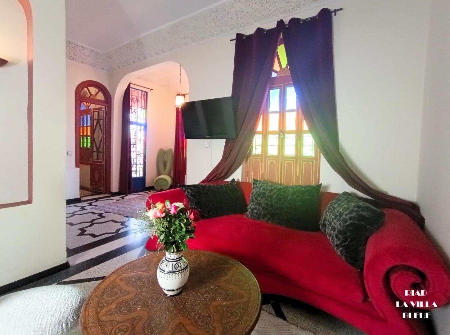 Riad La Villa Bleue & Spa Марракеш Экстерьер фото