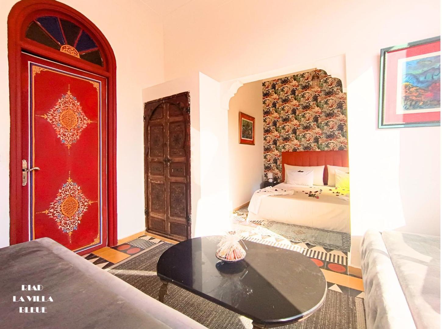 Riad La Villa Bleue & Spa Марракеш Экстерьер фото