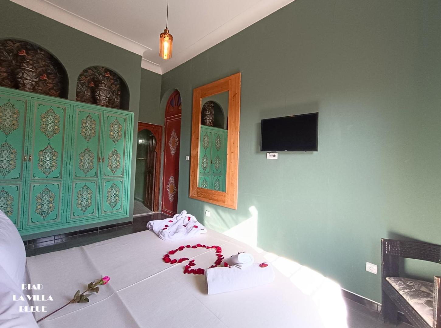 Riad La Villa Bleue & Spa Марракеш Экстерьер фото